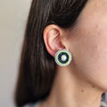 Velvet Verde y Plateado